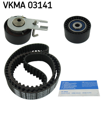 SKF VKMA 03141 Vezérlés készlet, fogasszíj szett, (szíj+görgők)